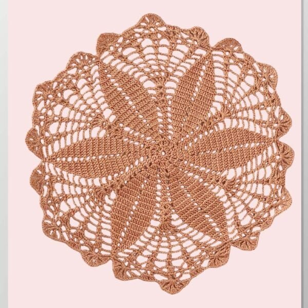 KTB-004 - Mẫu khăn lót bình hoa