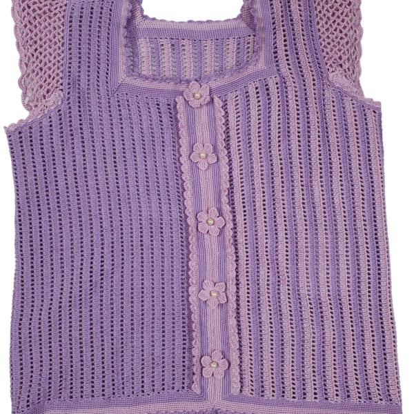 AV-001- Áo nữ hàng móc thủ công