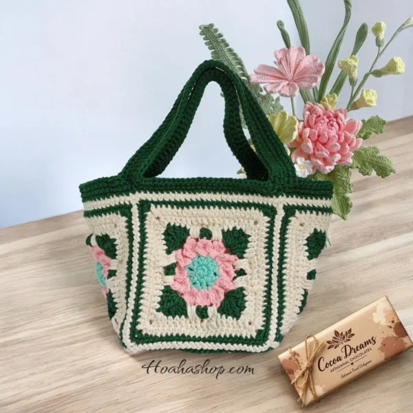 🌸 TÚI TOTE MACRAME HANDMADE – NÉT DUYÊN MÙA HÈ 🌸